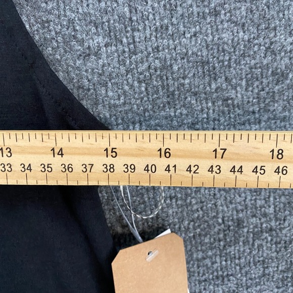 VANS Dress Womens XS Tank Black Shift Scoop Neck Sleeveless Lagenlook Casual - Picture 10 of 11